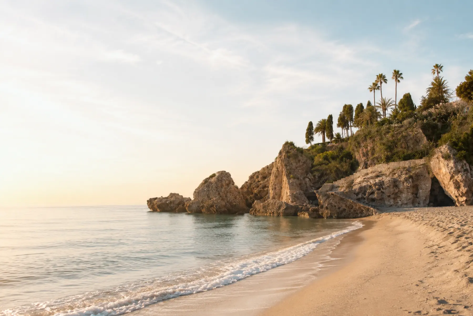 Playa de la Costa del Sol junto a Lagos Homes