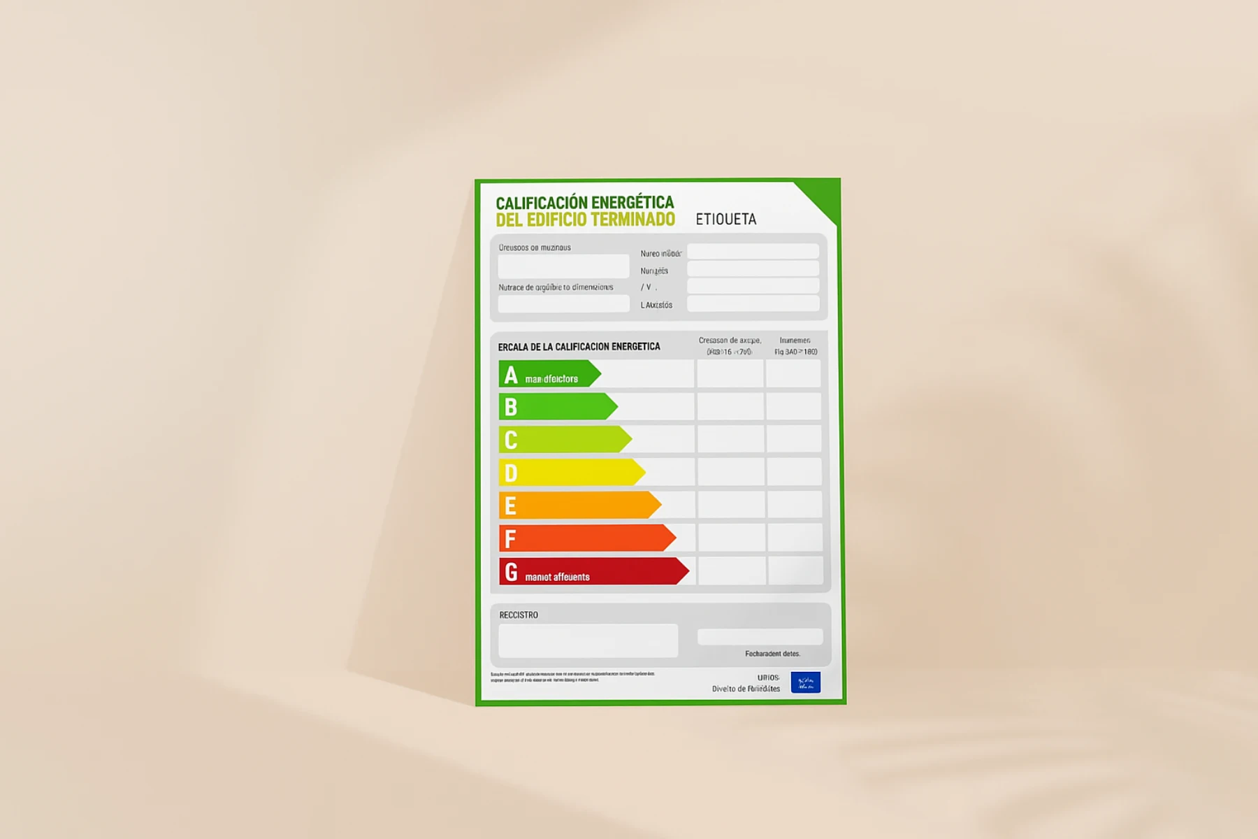 ¿Qué es el certificado de eficiencia energética?